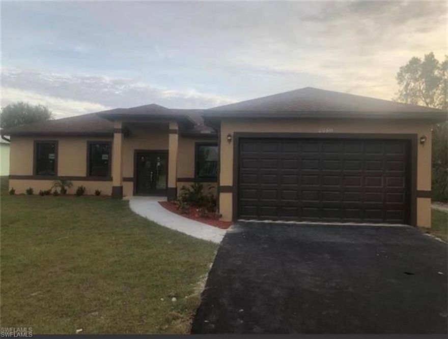 Gorgeous newly constructed CBS home on 1.14 acres plenty of room for family, kids, & pets.  This fairly new home has tile throughout home, stainless steel appliances, and marble counter tops. No HOA!! No Restrictions!! Priced to sell AS-IS.