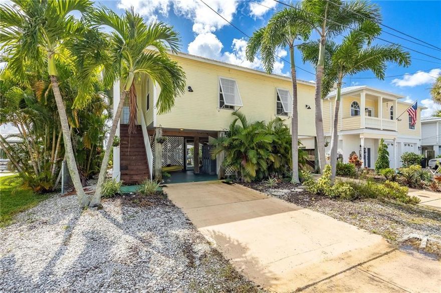 SELLER IS MOTIVATED AND YOU NEED TO MAKE THIS HOME YOURS!
Make this established vacation rental yours today! This is the kind of place people come to Matlacha for, and once they do, they never want to leave. Perched above the water on stilts in the heart of this colorful island community, this elevated two-bedroom, two-bath home offers true peace of mind and effortless island living. Whether you’re looking for a full-time home, a weekend escape, or an income-producing vacation rental, this property delivers the lifestyle Matlacha is known for, without the worry of water intrusion. From the moment you pull into the driveway, the island vibe takes over. Inside, the home feels open, bright, and welcoming, with the kitchen flowing naturally into the great room, creating an easy space to gather, relax, and entertain. Nearly every room captures beautiful water views, constantly reminding you that you’re living somewhere special. Both bedrooms are comfortably sized with great storage, and the flexible bonus space off the main living area works perfectly as a home office, guest area, or additional sleeping space for visitors. Impact-resistant windows add another layer of comfort and security, letting you enjoy the island lifestyle year-round with confidence. One of the most magical spots in the home is the screened-in lanai. This is where mornings begin with coffee and end with sunsets, watching dolphins and manatees glide by in the water below. Downstairs, you’ll find extra storage, a second patio area, and a newer dock ready for boating, fishing, or simply soaking in the surroundings. The home experienced minimal impact from Hurricane Ian and had no known water intrusion, making it truly move-in ready. Even better, it’s currently income-producing and is one of the best-priced elevated homes in Matlacha, an incredible opportunity in a location that continues to capture hearts. This isn’t just a house, it’s a front-row seat to island life. Come experience the charm, color, and calm of Matlacha for yourself.