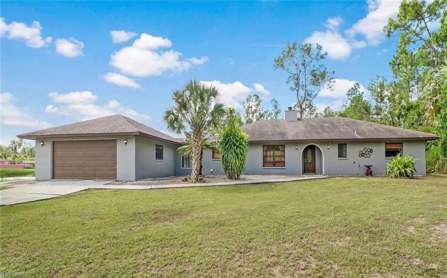 Beautiful pool home offering a peaceful country-style lifestyle just minutes from the city. Ideally located in the highly desirable Golden Gate Estates between Wilson Blvd and Everglades Blvd, with convenient access to nearby shopping, gas stations, and everyday essentials.

This well-maintained 3-bedroom, 3-bath residence features a functional layout with 1,836 sq ft of living space. The garage has been thoughtfully converted into a private mother-in-law suite or studio, providing excellent potential for rental income or multi-generational living.

The property sits on a spacious lot enhanced by mature fruit trees, including mango, creating a true Florida outdoor experience. The pool area is perfect for relaxing or entertaining, with pool equipment updated less than a year ago.

A rare opportunity to enjoy privacy, space, and income potential all in one property. Schedule your showing today and experience everything this home has to offer.