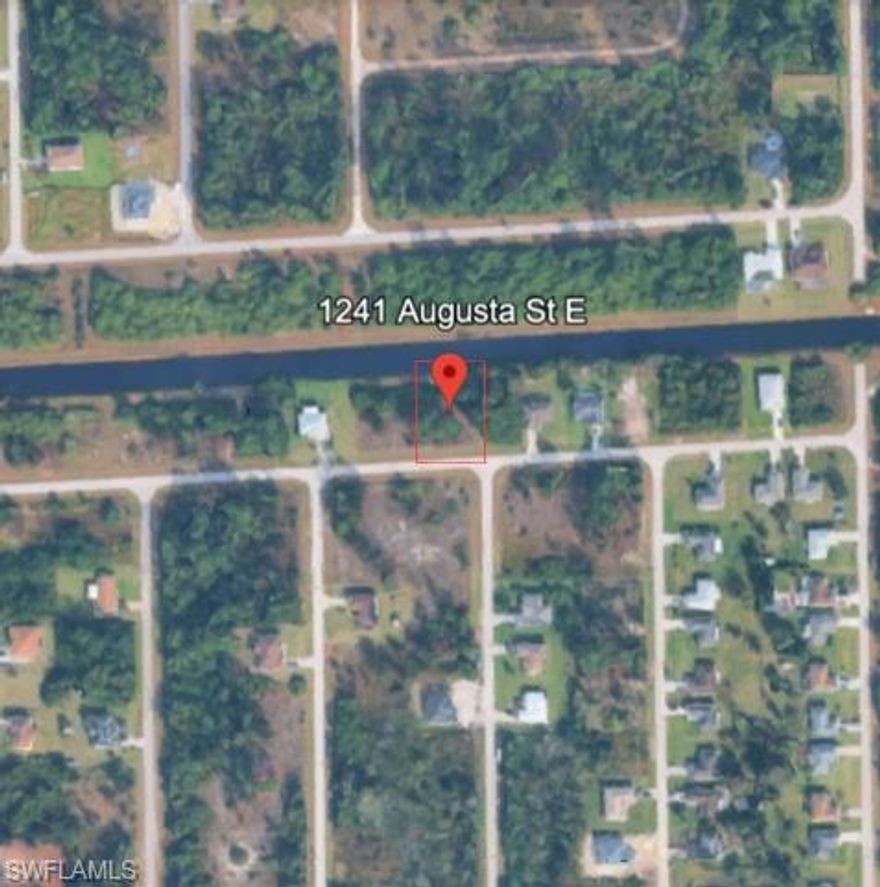 Vacant residential lot located in Lehigh Acres. Great opportunity for new construction or investment. Buyers to verify zoning, utilities, flood zone, and building requirements. Information deemed reliable but not guaranteed.