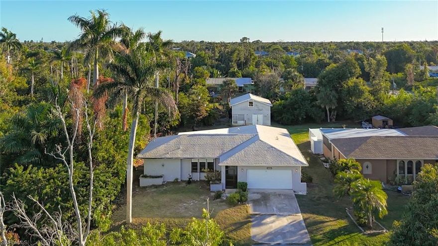 Investor Special / Opportunity Property in St. James City!
This 3-bedroom, 2-bath home offers 1,665 square feet of living space and sits on an oversized lot with plenty of room for a pool, a large detached shed—ideal for storage, a workshop, or future use. The property is ready for renovation and priced accordingly, making it a great opportunity for investors or buyers looking to customize a home to their taste. The flooring has been removed, leaving vinyl and concrete throughout, providing a blank slate for new finishes. The home features a 2016 shingle roof, a spacious screened-in lanai with electric shutters, and a functional layout with generous room sizes. Set in a quiet, walkable neighborhood, this area is perfect for walking dogs, biking, and enjoying peaceful island living. NO HOA and no restrictions on parking—bring your boat, trailer, RV, or work vehicles. The home is located near marinas, waterfront restaurants, and offers quick Gulf access from nearby marinas. Pine Island is a mostly rural, tropical island known for its native plantings, and peaceful surroundings. Enjoy close proximity to a Lee County park on Matlacha Pass, and take advantage of canoeing, kayaking, or paddleboarding nearby at the county park at the end of Tropical Drive. With plenty of outdoor space and strong potential for value-add improvements, this property offers a unique opportunity to enjoy the relaxed, natural lifestyle Pine Island is known for. Ask your agent for the available 4-point inspection report.