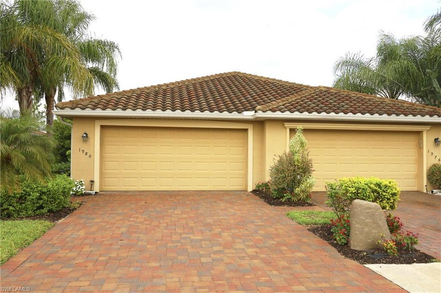 Welcome to this BEAUTIFULLY updated, pet-friendly home in the gated Orange Blossom Ranch community! Recently converted from a 2+ den to a 3-bedroom, 2-bathroom home, featuring a spacious living area of 1,544 sq ft and a two- car garage. The open floor plan, tile flooring in main living areas and bathrooms, and modern kitchen with stainless steel appliances create a bright, inviting space for living and entertaining. The master suite includes his and her walk-in closets, dual-sink bath, walk-in shower, and garden tub for relaxing after a long day. Enjoy Florida living from the screened lanai, perfect for morning coffee or evening gatherings. Residents have access to resort-style community amenities, including multiple pools, tennis and basketball courts, pickleball and sand volleyball, a fitness center, clubhouse, fishing pier, playgrounds, and open green spaces. Located in PRIME Northeast Naples, close to top-rated schools, parks, shopping, dining, and world-class beaches. Rental applications available here: https://apply.link/U0BMv-M