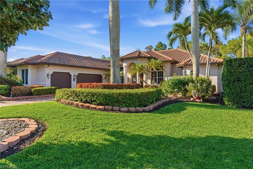 Tucked away on a quiet cul-de-sac in The Strand, one of North Naples’ most established and sought-after gated country club communities, this home offers the kind of location and lifestyle that never goes out of style. Just a short distance from the main clubhouse and fitness center, the setting delivers both convenience and privacy—an increasingly rare combination. The home enjoys northwest rear exposure, providing beautiful afternoon light, glowing sunset skies, and a comfortable outdoor environment ideal for year-round enjoyment. Peaceful preserve views create a serene backdrop with no road noise, making the outdoor living spaces feel like a private retreat.

Inside, thoughtful updates and quality features enhance everyday living, including newer hardwood floors, electric hurricane shutters, impact resistant windows and a whole-house generator that provides reliable backup power and added peace of mind year-round. An oversized three-car air-conditioned garage offers exceptional flexibility for vehicles, storage, or a climate-controlled workshop. The layout flows seamlessly to the expansive lanai, where an outdoor bar and entertaining area set the stage for relaxed gatherings, evening cocktails, and classic Florida living.

For added confidence, the owners are including a one-year American Home Shield® Home Warranty, offering additional protection for the next homeowner. The Strand is known for its 27-hole championship golf course, elegant clubhouse, fitness and spa facilities, tennis, pickleball, bocce, and an active social calendar. With mature landscaping, spacious homesites, and timeless architecture, The Strand continues to be one of North Naples’ most desirable communities for full-time residents and seasonal owners alike. Whether you’re seeking golf, social engagement, or simply a peaceful place to call home, 5867 Marble Court presents an outstanding opportunity in a location that consistently holds its value. Golf membership is available but not required.