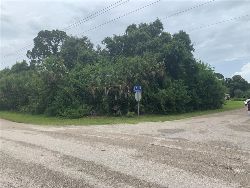 Build your dream home on this 1/2 acre corner lot in close proximity to the business district.