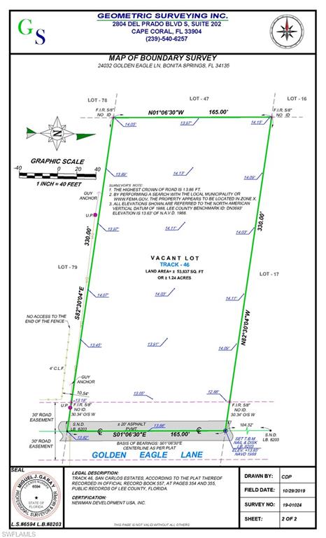 SAN CARLOS ESTATES - Land
