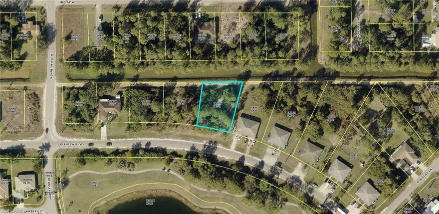 Incredible oversized duplex lot on a canal for privacy behind and extra space with the easement. The lot next door is also for sale so builders and build 2 at once or a buyer can build one and have extra yard or build two and have extra income.