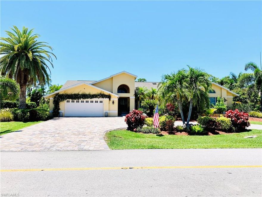 Aggressively priced! In this home you will enjoy great sunsets over the 11th & 12th fairways of 1 of the 2 challenging golf courses in the Forest Country Club, (membership is optional). This home boasts a unique 3700 square ft. floor plan. Recently renovated and ready to move in. This home features granite w/stainless steel appliances. Hardwood flooring in all rooms. The great room/kitchen has laminate flooring. Hallways, laundry room/kitchenette and guest baths are 24" high gloss porcelain tile. Oversized master bath w/soaking tub, double vanity and huge shower. Impact windows and Wind-doors throughout. Plantation shutters are on all front windows. Laundry/kitchenette with SS Fridge, great for guests. Completely landscaped with paver driveway gives the property fantastic curb appeal! The Forest CC has 24 hr. gate personnel and a nighttime security patrol. Golf, Tennis and social memberships are optional.