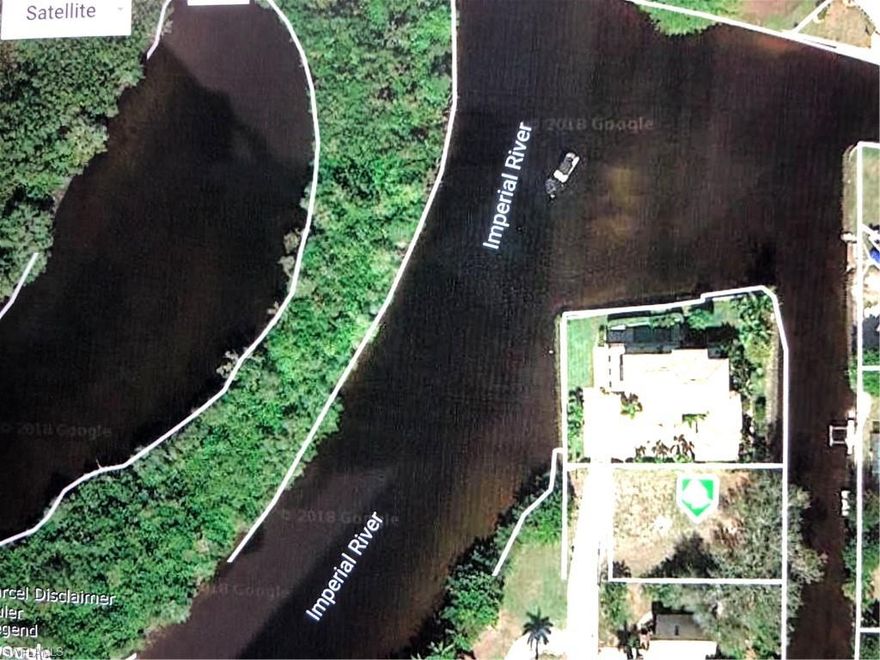 Best Views and least expensive!  Gulf access property with water views on 3 sides!  Boat Dock. 2 lots. Dead end street. Survey available. Lot size 80x115.  Bridge over 41 has 25 ft clearance. Cleared lot and ready for your new home.