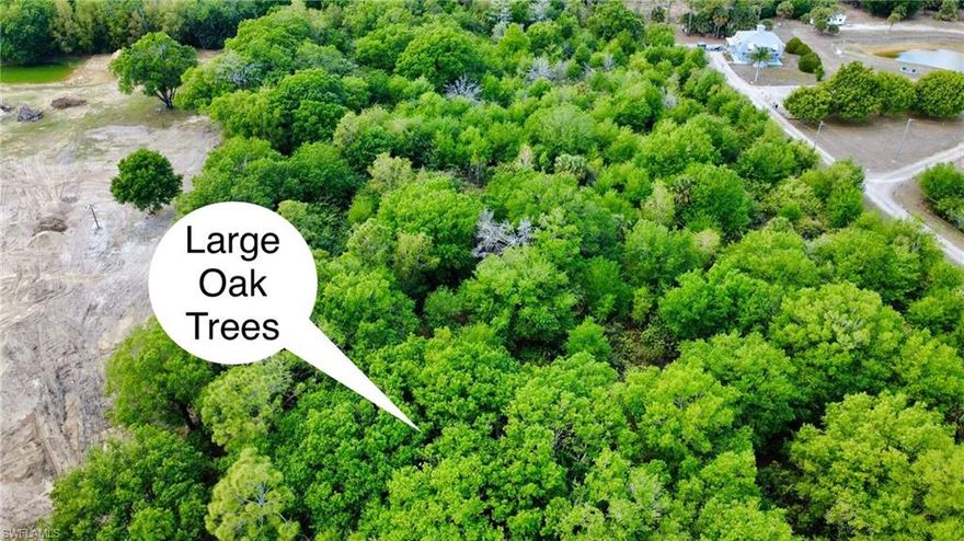 RARE 5-ACRE ESTERO OPPORTUNITY — BACKS TO 6,100 ACRES OF PRESERVE LAND Discover an exceptional chance to own five private acres in Estero, Florida. This desirable parcel is ideally positioned along a massive 6,100-acre expanse of protected Lee County preserve land, offering unmatched privacy, natural beauty, and long-term investment security. The property is dotted with mature oak trees and enjoys west-facing exposure, perfect for breathtaking sunset views. For those seeking a larger estate, the adjacent 5-acre parcel to the north is also available—creating a rare 10-acre estate assemblage in one of Southwest Florida’s most sought-after locations. As with many untouched parcels in the region, an Environmental Resource Permit (ERP) and wetland mitigation bank credits will likely be required to build. The listing price reflects these considerations and positions this property for a quick sale.