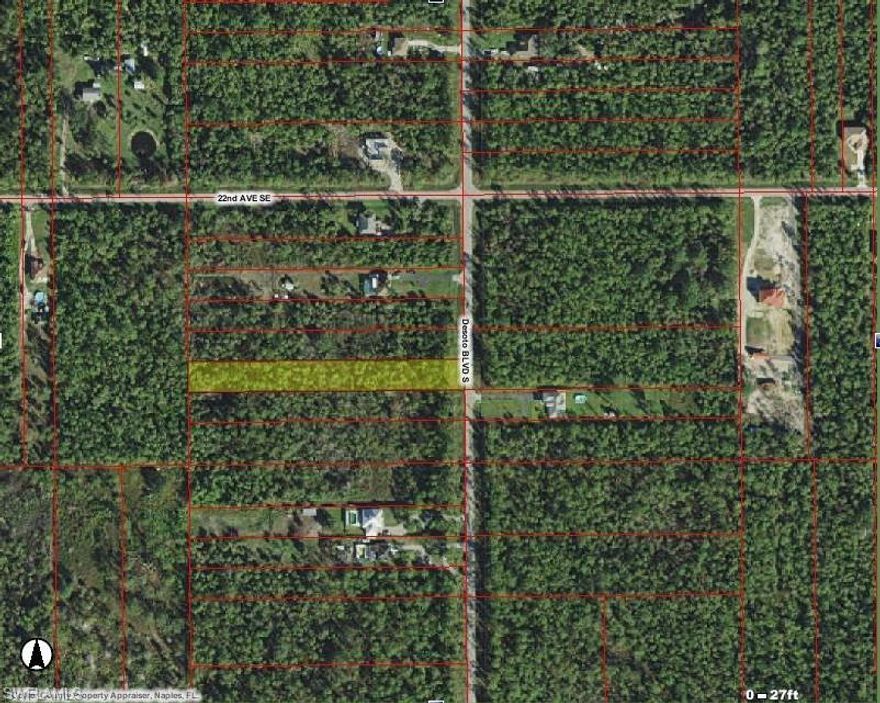 Calling all investors and all those looking to purchase a vacant land to build a beautiful brand new home!  
Great lot in the growing community of Golden Gate Estates.  1.14 acres of land.  New DEP is suggested as lot looks good!  Lot has a great price don't delay before this one is GONE!  Lots of new construction in the area and close to the Rural Lands West development.  Agents please see remarks.