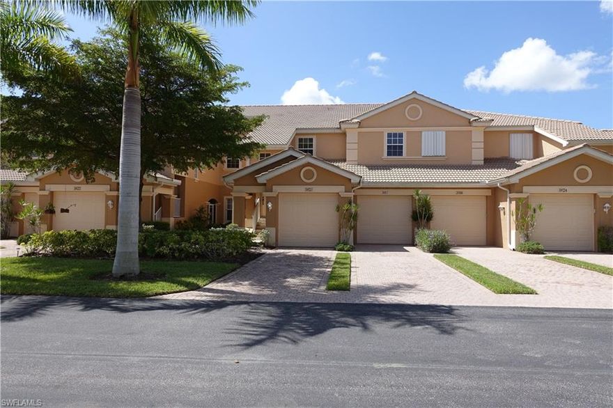 You will love this 3/2 Home, located in the gated community of Reflection Lakes. This home provides 1749 square feet of living space with vaulted ceilings, large lanai, landscaped views and great natural light throughout. Additional highlights of this home include an open concept split floor plan, with great room, separate formal dining area, bar height counter, eat in kitchen and beautiful wood cabinetry. Community amenities include billiards, basketball, har-tru tennis and boccee courts, 2 community clubhouses, 2 pools, spa, exercise room, and much more! Close to everything, including RSW International Airport, Fort Myers Beach, Sanibel, Lakes Park, shopping and restaurants. Upgraded Stainless Steel Appliances and 1 car attached garage. Well kept, spacious and perfect for entertaining. Come enjoy the South West Florida Lifestyle. Perfect for a vacation get away or primary residence. This property is currently Tenant occupied through September, 2017. Make your appointment today!