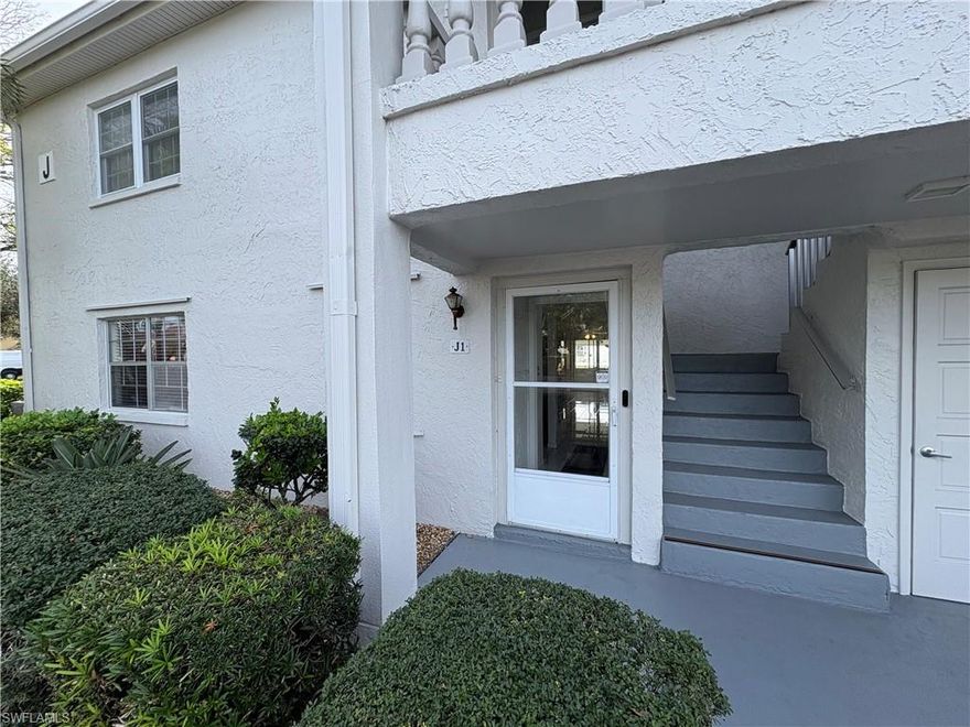 Make this your new SEASONAL OR ANNUAL RENTAL!! Wonderful and tucked away 55+ community (One person must be over 55) in the heart of Fort Myers, FL. The roofs were just replaced throughout the community, and this furnished unit has beautiful natural light throughout! Laundry in the unit, perfect location, five minute drive to lot's of shopping and dining. RSW Airport and the beach are only about a 15 to 20 minute drive. Bell Tower is a 5 minute drive. Gulf Coast Town Center and Miramar Outlets is 20 minutes or so by car. Parking right in front of the unit, community clubhouse with pool and shuffleboard! Gorgeous views of the pond from your Florida Room. Also available as a month to month rental after season. Service animals permitted. Schedule your showing today!