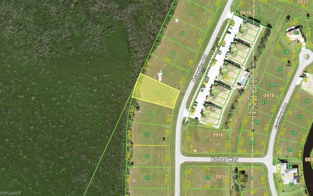 BURNT STORE LAKES - Land