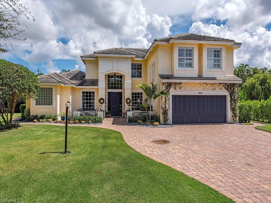 H.16415 - This 3300 AC sq ft 5 bedroom + Den home sits on a sprawling cul-de-sac lot with 2 large side yards.  Master downstairs, 4 bedrooms and 2 full baths upstairs, laundry upstairs and down.  This home presents the perfect opportunity to make your own.  The brand-new Master Bathroom and Pool/Powder Room Bath renovations are gorgeous, with custom cabinetry, quartz countertops and beautiful appointments.