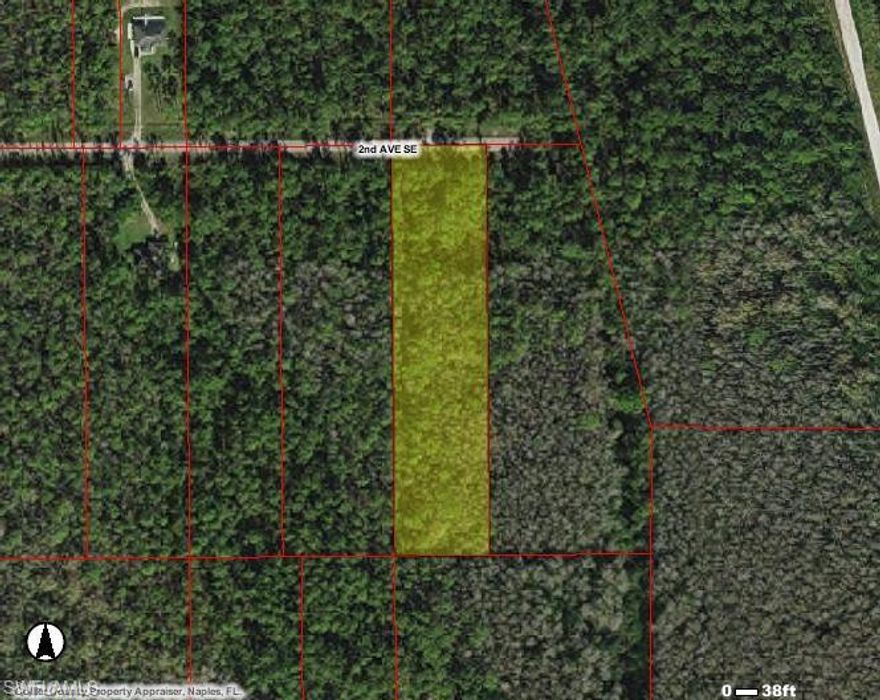 Great looking lot, with many trees and very secluded. Paved road with access to Desoto Blvd S and close to Golden Gate Blvd. Furthermore. The property is close to businesses as: Square retail center and the 7 Food Mart at the corner of Everglades Blvd and Golden gate Blvd. There is an environmental report available, but it is always recommended to perform your own inspections.
Lot to the East also for sale.
