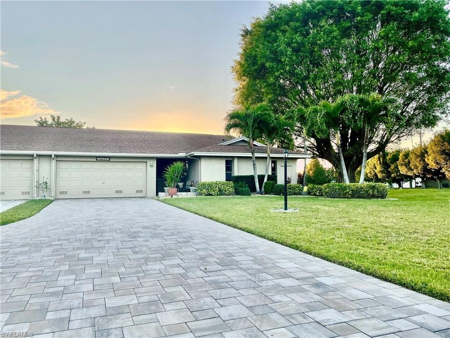 WELCOME HOME! Feel right at home in this 2 BR + DEN / 2 BA / 2 Car Garage Villa located in WHISKEY CREEK VILLAGE GREEN. Spacious 1,612 SF floorplan offers beautiful views from almost every room. Bright kitchen with light-colored cabinets, lots of countertop and storage space. Built-in desk & breakfast nook. Roomy DEN with wet bar. Living room and dining room glass sliders open into a spacious screen lanai with gorgeous unobstructive views of the common greens. Perfect for entertaining or simply enjoying the Florida winter breeze! Manual storm shutters on lanai. Roomy master bedroom with ensuite bath featuring dual sinks and walk-in shower. Tile on diagonal in common areas and den. Carpet in Master and Guest bedrooms. Crown moulding throughout. ROOF 2014. AC Dec 2010. Large laundry room inside villa with cabinets and laundry tub. Garage includes fridge and tons of cabinet space! Beautiful paver entry and expansive paver driveway. Located at end of the street (cul-de-sac) w/ spacious views & privacy. Fully furnished. WCVG Section 13 offers a low $317 p/month condo fee. Pet friendly: 2 pets, 20# max. 55+ COMMUNITY. Schedule your private showing today!