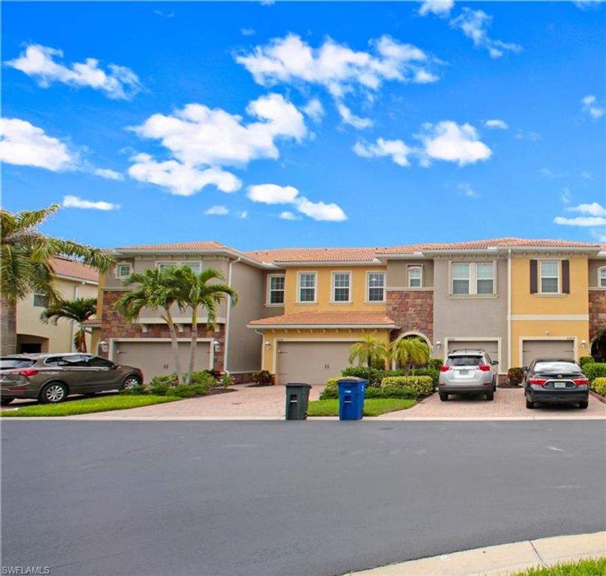 Come by and see this 1826 sqft townhome in the beautiful, gated community of Cordera! Located in the heart of Bonita Springs, just minutes from downtown, some of the nation’s top-rated beaches & various shopping/dining options at Coconut Point. This 3 bedroom/2.5 bathroom unit offers a great deal of convenience. Key features include the gorgeous preserve views, spacious 2 car garage, ample storage/closet space, natural lighting & ZERO carpet in the main living area. The open & airy living space provides direct lanai access & is adjacent to the kitchen that offers granite countertops, 42” cabinets w/ upper crown molding & a suite of stainless steel appliances. Upstairs, you will find the master bedroom with a custom built-in walk-in closet and two nicely sized, bright guest bedrooms. The Western exposed, paver lanai offers a serene space to relax & watch Florida's natural wildlife, not to mention a space to take in the breathtaking sunsets that SWFL has to offer. Cordera has many amenities to enjoy including a community pool, exercise room & sidewalks for evening strolls!