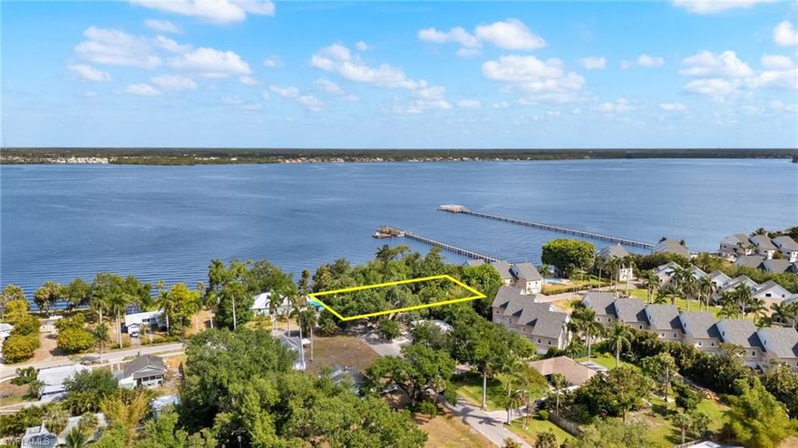Discover a direct gulf access riverfront opportunity in Hendry Estates, ideally located just minutes from downtown Fort Myers. Situated along the Caloosahatchee River, these two side-by-side parcels at 3541 and 3543 East Riverside Drive are being sold together, offering a combined total of approximately 0.67 acres (.44 and .23 acres).

The property is surrounded by mature sabal palms and natural Florida landscaping, providing a peaceful setting with plenty of space to create your own private waterfront retreat. With generous river frontage, there is room to design and build a custom dock, making this an excellent location for boating and enjoying Southwest Florida’s waterfront lifestyle.

Water, electric, and sewer are already in place, adding convenience for future construction. The location offers quick access to downtown Fort Myers, including the Edison & Ford Winter Estates, Centennial Park, and the shops, dining, and entertainment of the River District.

Whether you’re looking to build now or invest in a prime riverfront location, this property offers a rare combination of space, access, and proximity to everything Southwest Florida has to offer.
