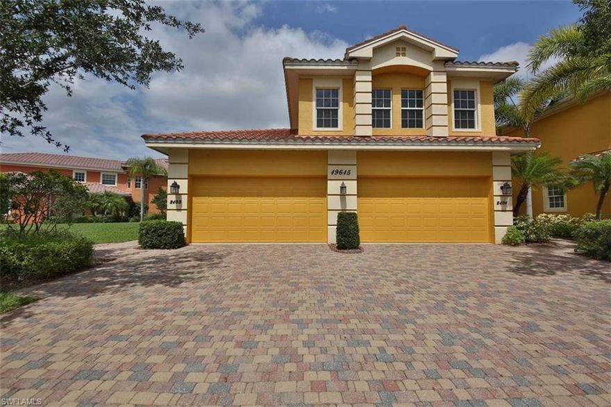 BRING OFFERS!!!! Stunning 2nd floor condo with elevator and water view is now on the market.  Gourmet kitchen freshly painted with walk in pantry, great room and bonus room and being sold Furnished.   

Miromar Lakes is masterfully designed around 700 acres of fresh water for boating featuring a stunning Clubhouse, the Blue Water Beach Grill, a 10,000 sq. ft. infinity pool and spa, fitness center, tennis courts, European Spa & Salon, movie theatre, billiard table, card room, informal, formal and private dining, fishing, skiing and swimming, miles of beautiful white sandy beach with cabanas. Golf Membership is available and located close to RSW Airport and extensive shopping and entertainment options.  It is understandable why Miromar was voted #1 Community in the US.