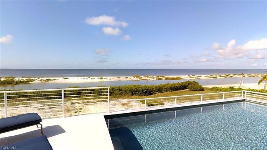 Under-Construction, One of the most amazing Gulf front panoramic views!! This magnificent home sits on a point and has what might be the best views this island has to offer! The home is built with luxury in mind at every angle. from its super high ceilings to the massive room sizes and the unbelievable views from the patios and great room and kitchen. Just walking into the main floor of this home will totally take your breath away. Its hard to bring all the features of this home into words and with the glistening water from the elevated pool just off the patio with waves right behind it from the gulf, its one truly unbeatable setting. This vast home boosts 4 bedrooms 4 full bath and 2 half baths, outdoor kitchen, 2 garages, Loft, Bonus room, Storage, his and Hers Walk-in Closets, and all with a quality and detail at a level for the elite few. Located at the south end of the island with easy access off and on from the Bonita Bridge.