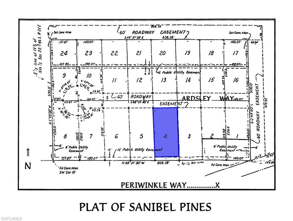 SANIBEL PINES UNREC - Land