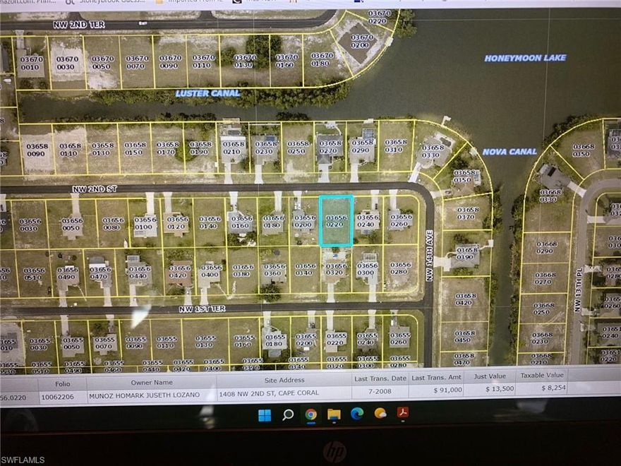 Very nice lot in a desirable area. Waiting for your beautiful Home in Paradise to be built there. Supply is low don't wait to put your offer. You my miss getting this perfect lot in a great area of Cape Coral. Central to everything.