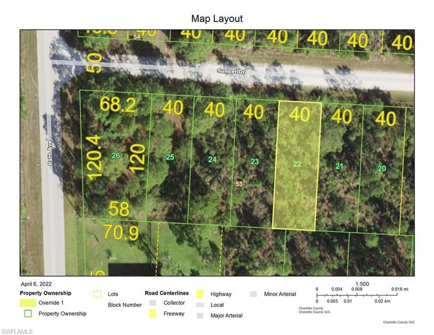 Residential lot in Tropical Gulf Acres, an upcoming community in Charlotte County.