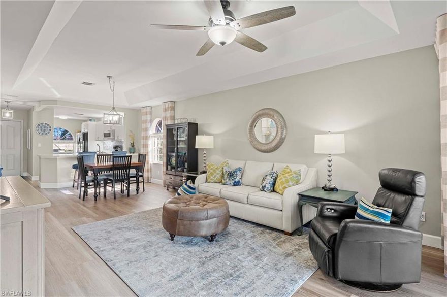 This second floor condominium has an open floor plan with a view of the pool and the adjacent golf course. Great balcony to relax and enjoy the outdoors. 
Ideally located, this condominium is only a short drive to world class beaches and the famous downtown 5th Avenue shopping, restaurants and nightlife. 
This lovely condominium home comes with a covered carport with extra storage for bikes, toys, etc. 
This home is tastefully decorated and immaculate. A must see!