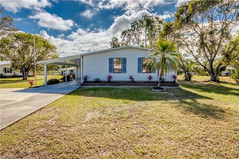 A home in NORTH FORT MYERS