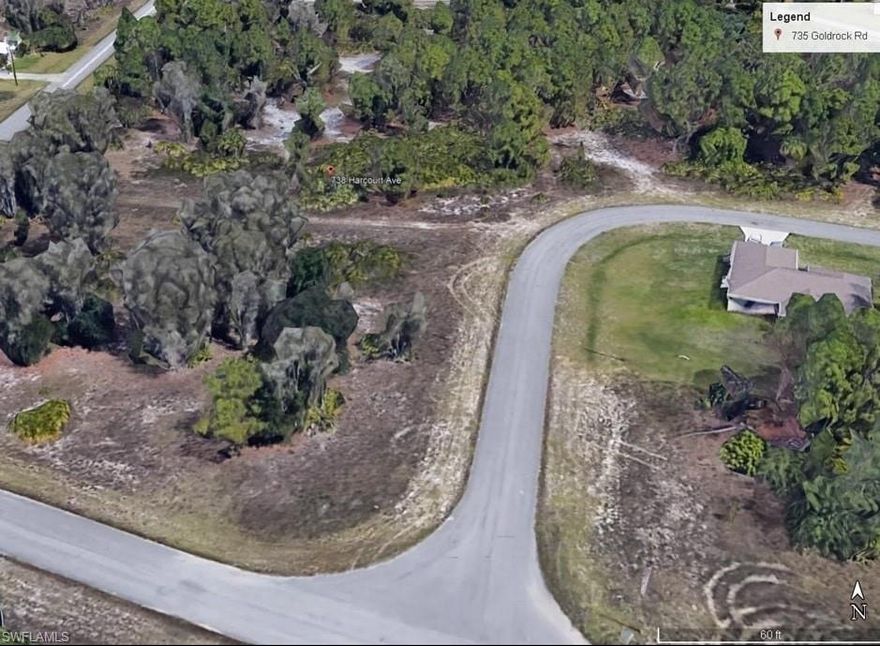 **Rare Opportunity! Just Under Half-Acre Parcel (.43 Acre) in Sought-After Mirror Lakes Subdivision. Adjacent Parcel at 740 Harcourt Ave Also Available for Purchase. Paved Road Access and Ready for Development with No Immediate Build Restrictions, Offering Flexibility to Design and Build. Perfect for Investors/Builders! Construct a Single-Family Spec Home, Dream Pool Home, or Hold as an Investment. Easy Access to Utilities and the Charm of Suburban Living with Proximity to Fort Myers, Pristine Beaches, Shopping, RSW Airport, I-75, Boston Red Sox Spring Training, Entertainment, and More! Prime Location Near New Developments and New Construction Homes. Peaceful Neighborhood, Just 2 Minutes to SR 82 and a 2-Minute Walk to the Lake. No Flood Zone! Don’t Miss Out!**