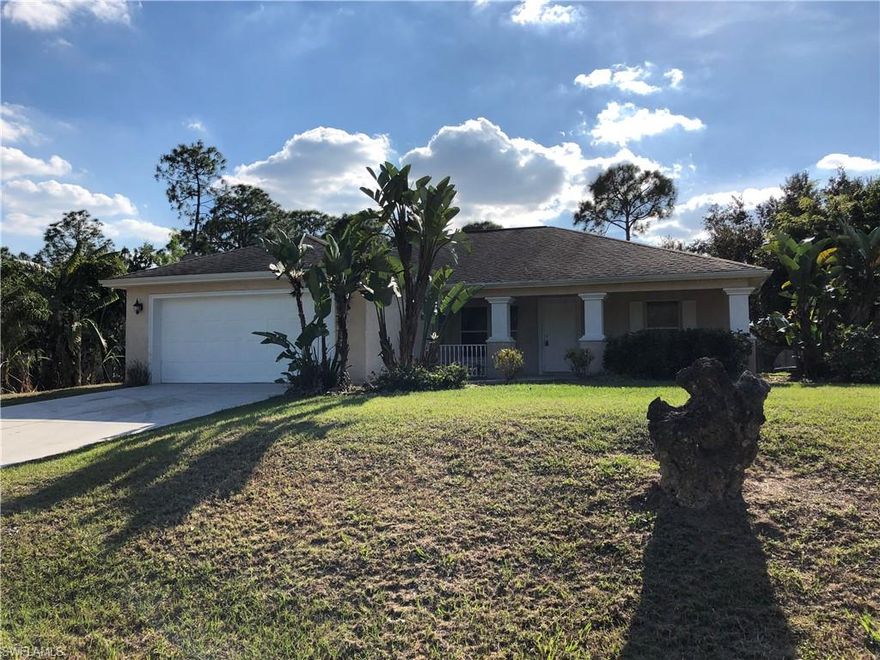 Corner lot, 3 bedroom, 2 bath home plus an added room in half the garage, can be used or taken out to have full garage. Located next to Westminister Golf Club with views of the green. Home is tiled throughout with an open floor plan and split bedrooms. Kitchen with pantry overlooks living area with breakfast bar. Master bedroom has large walk in closet.  FHA/VA