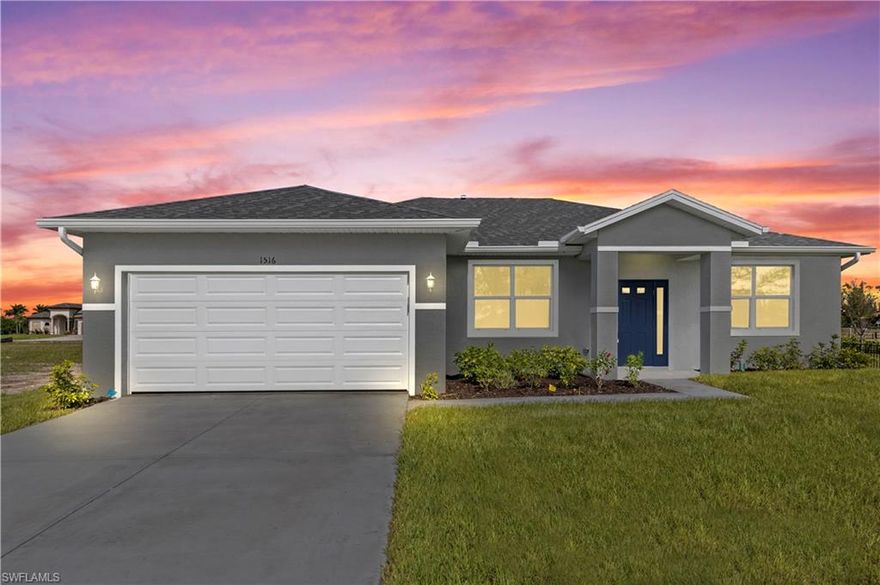 Property has just obtained C/O and is ready for immediate occupancy.  Property offers 1,683 of living soft.  Open great room floorpan, granite and wood cabinets throughout.  Tile throughout with carpet in the bedrooms.  Screened in lanai, auto sprinkler system.  Home is turn-key and move in ready.