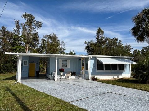 A home in NORTH FORT MYERS