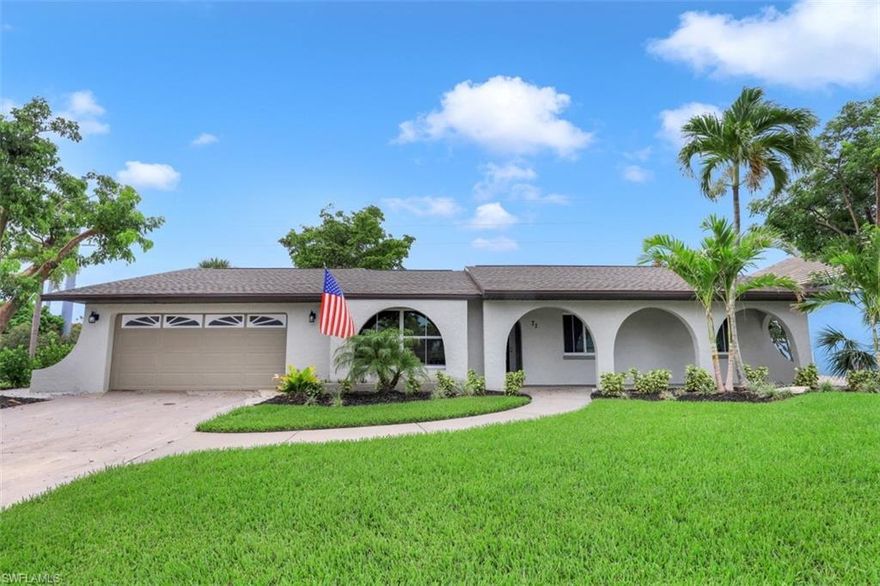 WOW! This stunning home is completely remodeled and shows like a model! Perfect for Vacation, Rental Property, or Your Full Time Paradise Living! FULLY FURNISHED & TURNKEY just bring your swimsuit and flip flops! 3 Bedrooms, 2 Bathrooms, 2 Car Garage.  Breathtaking POOL with Travertine Tile, Screened Lanai and Covered Patio.  Gorgeous designer oversized light gray plank tile throughout the house, White Upgraded Kitchen Cabinets with Stainless Steel Appliances, Quartz Countertops,  Canned Lighting and Impact Resistant Windows & Doors!  New Water Heater, Appliances, A/C! CLOSE TO THE BEACH & MACKLE PARK!  This one will go FAST!  AGENTS PLEASE SEE CONFIDENTIAL REMARKS...