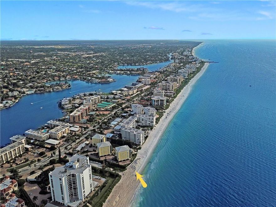 OPPORTUNITY TO OWN RESIDENCE ON PREMIER BEACH FRONT PROPERTY WITH SWEEPING GULF VIEWS FROM EVERY ROOM. LOCATED AT DESIRABLE ST CROIX CLUB WITH ONLY 36 UNITS. BEAUTIFULLY MANICURED LANDSCAPING, POOL, AND GRILL OVERLOOKING GULF OF MEXICO. KITCHEN AND BATHROOMS RECENTLY UPDATED. LOTS OF CLOSET SPACE WITH WALK IN CLOSET AND SEPARATE LAUNDRY ROOM. NEW HURRICANE GLASS SLIDERS. WITHIN WALKING DISTANCE TO VENETIAN VILLAGE AND PROXIMITY TO WATERSIDE SHOPPING AND ALL OLDE NAPLES HAS TO OFFER. FURNITURE NEGOTIABLE...MOVE RIGHT IN!