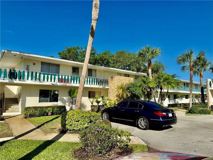 Popular Fairways Condo overlooking the GOLF COURSE, CORNER END UNIT WITH EXCELLENT VIEWS OF THE GOLF COURSE AND NO ROAD NOISE, ROOFS WERE RELACED IN FAIRWAYS 1 IN 2023, NEW WATER HEATER IN 2021, CENTRAL HEAT AND AIR REPLACED IN 2018, ceramic tile floors throughout with LUXURY VINYL PLANK IN THE BEDROOMS, all appliances in eat in kitchen with pantry and tile backsplash, enclosed balcony with sliding doors on the exterior for additional living area, primary bedroom with private ensuite bathroom with walk in shower, best location in Fairways, just steps to the common heated pool and parking. Just minutes to I-75, Ft Myers and the SWFL International Airport.  Lehigh is the highest elevation in the Lee County. NO FLOOD INSURANCE REQUIRED.