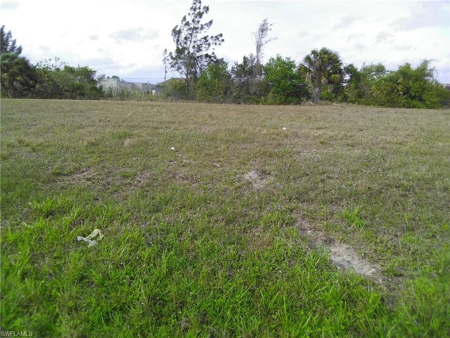 Excellent opportunity to own canal front property in Cape Coral FL.  Builders in this area are very competitive if your looking to build.  Area is close to many of the great amenities Cape Coral has to offer such as shopping centers, restaurants, churches and schools.  Enjoy the sunshine and fishing right out your backdoor.