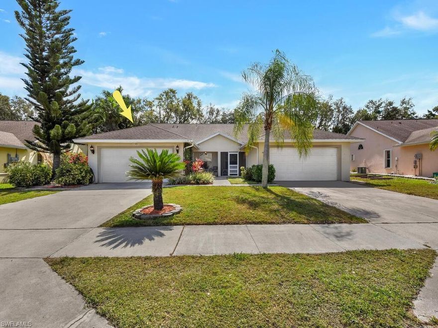 Location! Location! This beautiful attached villa is close to the all things that you love about Naples. White sandy beaches, downtown Naples, and the beautiful Naples Bay. This three bedroom, two bathroom villa has a spacious open feel with an updated kitchen.  With a two car garage, a great backyard, and low fees, this one is ready for you.