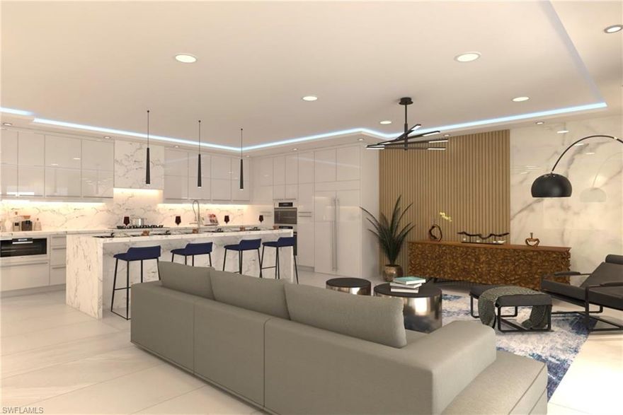 NOW SELLING! Introducing The Cayden Olde Naples – an exclusive retreat nestled in the heart of Naples, Florida to be completed Early 2026! With just six residences, this boutique community offers unparalleled privacy and a prime location, only 0.2 miles from the lively 5th Avenue and a short mile to Naples’ pristine beaches. Step into refined coastal living with this inviting 2-bedroom, 2-bathroom residence. Unit 202 features a smart, open layout with a private one-car garage and a spacious balcony that overlooks the expansive rooftop pool, offering sweeping views of downtown Naples. The Cayden is more than just a collection of homes—it's a lifestyle, with exclusive amenities such as a dog run, a state-of-the-art fitness center, a community room, and a secure mailroom. Plus, future homeowners will enjoy the unique opportunity to collaborate with builders to personalize their interiors, creating a space that truly reflects their style.