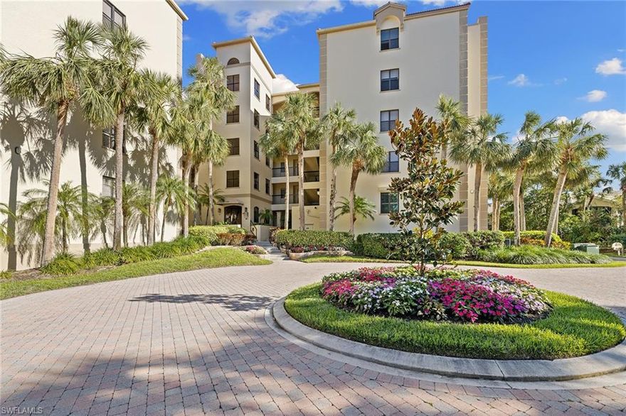 Third-floor end-unit Calais residence is a beach lover’s dream in a prime location offering abundant Florida sunshine with lake and Pelican Bay golf course views. Featuring beautiful wood flooring, a large screened lanai, walk-in closet, and split bedrooms. The guest bath was updated with stone countertops, shaker cabinets and a frameless shower door. The kitchen and primary bathroom are ready for a new owner to make their own. This sunny condominium is beach life at its best; close to the beach tram and tennis. Pelican Bay amenities include miles of walking paths, a fitness and wellness center, three miles of beachfront with two private pavilions, tennis and optional private golf and club membership. Located near the Naples Grand Resort and upscale Waterside Shops, Artis and restaurants. Imagine yourself as the next caretaker of this charming condominium and enjoy the ultimate in Florida resort living.