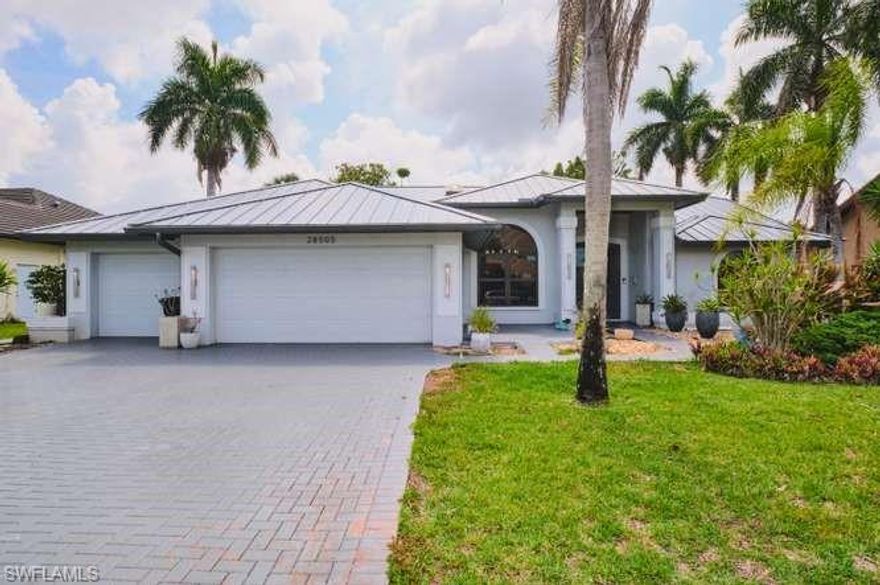 Located in the highly sought-after Spanish Wells community, this beautifully maintained 4-bedroom, 3 full bathroom home with a 3-car garage is currently one of the best-priced opportunities in the neighborhood. Seller is priced aggressively for a fast sale, and with the combination of upgrades, location, and value, this property could quickly become a multiple-offer situation — schedule your showing ASAP before it’s gone.

This home offers over 2300 square feet of living space and has already had many of the major updates completed for the next owner. Improvements include a metal roof installed in 2020, hurricane-impact windows and sliders completed in 2021, a new pool cage in 2020, and a pool heater replaced in 2020. The primary bedroom AC was replaced in summer 2022, while the over-garage AC was updated in summer 2020. Additional upgrades include a newer well pump and numerous interior improvements throughout the home.

Enjoy the Florida lifestyle with a spacious floorplan, private pool area, and a rare 3-car garage setup. The split-bedroom layout offers flexibility for families, guests, or working from home.

Spanish Wells is one of Bonita Springs’ most established gated golf course communities, known for its mature landscaping, low-density feel, and prime location west of I-75. Residents enjoy amenities including golf, tennis, clubhouse dining, fitness facilities, community pool/spa, sidewalks, and beautifully maintained grounds. The community is just minutes from Bonita Beach, shopping, dining, entertainment, and Southwest Florida International Airport.

Homes in Spanish Wells with this level of updates, size, and pricing do not come available often. If you’ve been waiting for an opportunity to get into this community at a competitive price point, this is one you’ll want to see immediately.