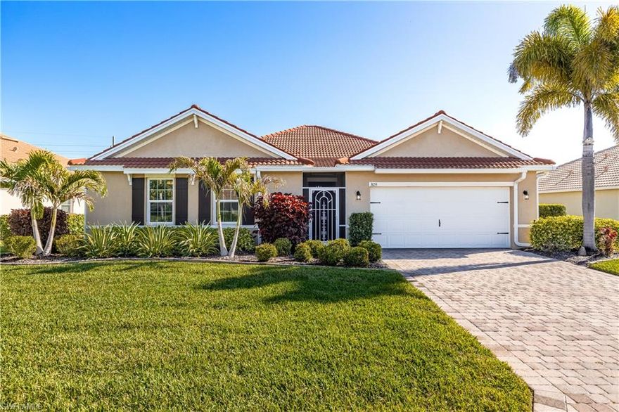 WELCOME TO THE CHARM OF SMALL-TOWN LIVING IN ALVA, WHERE PEACEFUL COUNTRY ROADS MEET MODERN COMFORTS. Located in a 55+ community, this well maintained 3-bedroom, 2-bath home offers a lifestyle of ease and security, just minutes from the Caloosahatchee River and the conveniences of Fort Myers. Step inside to find crown molding, custom shiplap accents, a frosted-glass den door for added privacy, and a kitchen enhanced with a sleek glass backsplash. Since 2015, thoughtful upgrades have transformed this home, including 150 mph hurricane windows, patio hurricane curtain, roof vent protection, and a gutter addition that keeps your entry dry. Outdoor living shines with a screened lanai flanked by paved patios, perfect for morning coffee or evening gatherings. Additional shelving, attic access in the garage, and ceiling fans in every room add comfort and function. Alva’s welcoming community, river access, and slower pace of life make this property more than a home—it’s a retreat. Schedule your showing today!