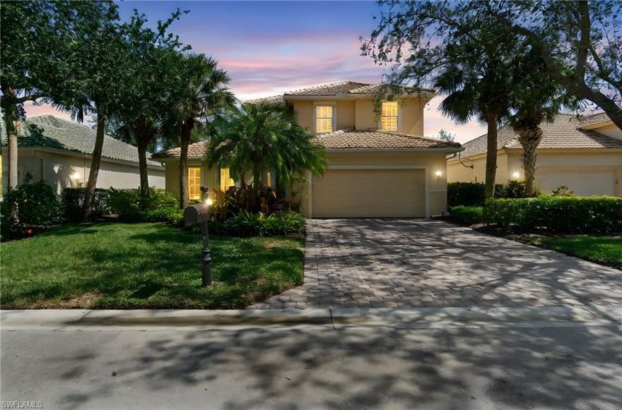 Refreshed Listing – Priced to Sell! Discover exceptional value in this beautifully refreshed Bedford model featuring 5 bedrooms plus a bonus room/loft space, 4 bathrooms, private pool, and beautiful, tranquil lake views in the friendly and vibrant, gated community of Hawthorne. With a highly motivated seller, this opportunity is not to be missed! This thoughtfully maintained home welcomes you with expansive water views and a spacious layout designed for comfort and functionality. The first-floor primary suite and second bedroom, both remodeled in 2024—offer modern finishes and peaceful retreats. The open-concept kitchen boasts 42” wood cabinetry with crown and rope detail, custom roll-out drawers, and KitchenAid appliances (2022) including the refrigerator, range, microwave, and dishwasher. Step outside to a large screened lanai where the pool with water features creates the perfect setting for outdoor entertaining or peaceful lounging, all overlooking the lake. Additional features include an upstairs loft/flex space ideal for media, office, or play, two A/C zones (replaced in 2021 & 2013), luxury vinyl flooring replaced in 2024, 2020 cement tile roof, AllSafe roll-down hurricane shutters throughout, new garbage disposal (2024) and hot water heater replaced in 2019. Enjoy Hawthorne’s resort-style living with 24-hour gated security, two clubhouses, pools & spas, tennis courts, fitness centers, and a full calendar of year-round social events including book clubs, walking groups, games, and more. HOA fees cover lawn care, cable, trash, and security.
Washer/dryer and dining room chandelier do not convey.