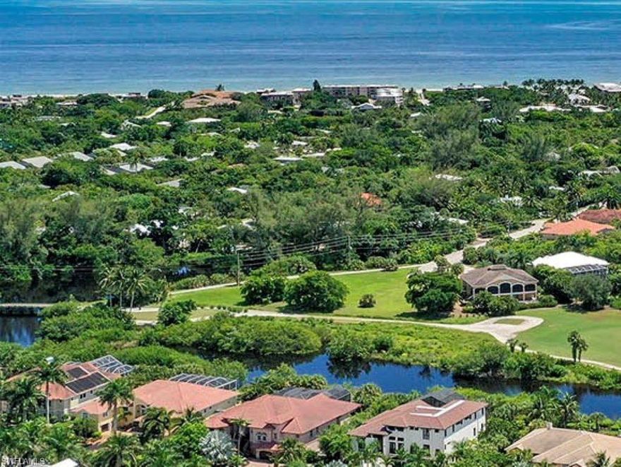 Cleared and ready to build on homesite on exclusive Pyrula Avenue cul-de-sac. Parcel overlooks the 8th tee box and fairway, Sanibel River and recently built homes. Lot features 153 feet of waterfront along the meandering Sanibel River throughout Beachview CC Estates community.
Beachview Estates Golf and Country Club Community Amenities include: Re-built Par 70 Championship 18 hole SIGC, PGA Professional Instructors - Coming Soon, 2 completely stocked Pro Shops, a new restaurant and renovated clubhouse. The private community deeded beach access allows parking for all residents.