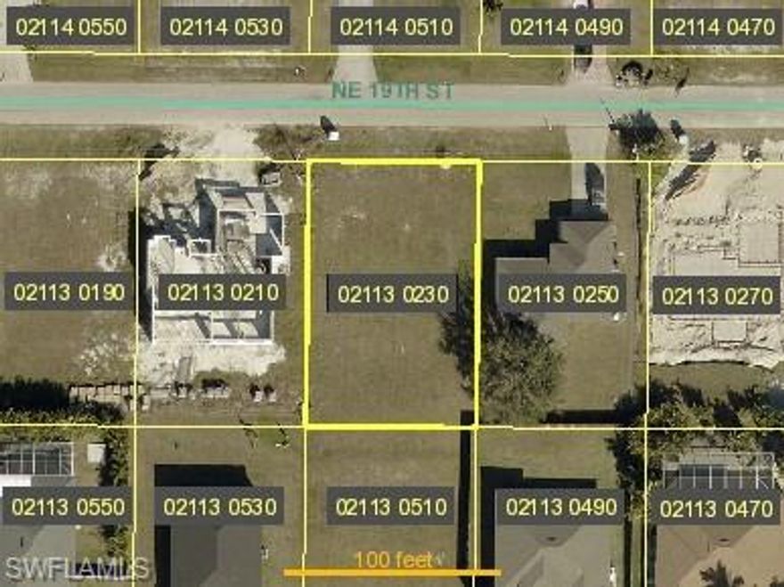 BEAUTIFUL LOT CONNECTED TO ALL CITY UTILITIES!!!  Discover this spacious vacant lot located in the rapidly developing northeast corridor of Cape Coral. The property offers ample space for a single-family residence. 
Whether you're a builder, investor, or future homeowner, this parcel is a smart buy in an up-and-coming area. 
Just minutes from shopping, dining, schools, and parks, it’s the perfect canvas for your Florida dream home.