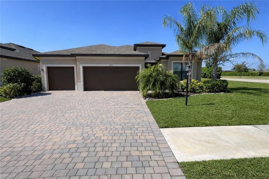 Welcome to your dream home in the highly desirable community of Portico in Fort Myers!
This beautifully maintained 4-bedroom, 2-bath single-family residence offers a spacious 3-car garage and stunning panoramic lake views that create a peaceful, private setting from the moment you step inside.
The open-concept design showcases granite countertops, stainless steel appliances, and a blend of tile and carpet flooring throughout. A formal dining room and separate breakfast nook provide flexible spaces for both entertaining and everyday living. The laundry room is thoughtfully designed with a utility sink for added convenience.
This smart home is equipped with modern technology, including a smart garage system and Ring doorbell, offering enhanced security and ease of living.
Enjoy resort-style amenities within Portico, including a community pool and lap pool, pickleball and tennis courts, fitness center, playground, and scenic sidewalks throughout the neighborhood—perfect for morning walks or evening bike rides.
Whether relaxing while taking in the tranquil lake views or enjoying the active lifestyle Portico offers, this home truly has it all. With its spacious layout, modern features, and prime location, this is an exceptional opportunity you won’t want to miss.
Schedule your private showing today and experience the best of Southwest Florida living!