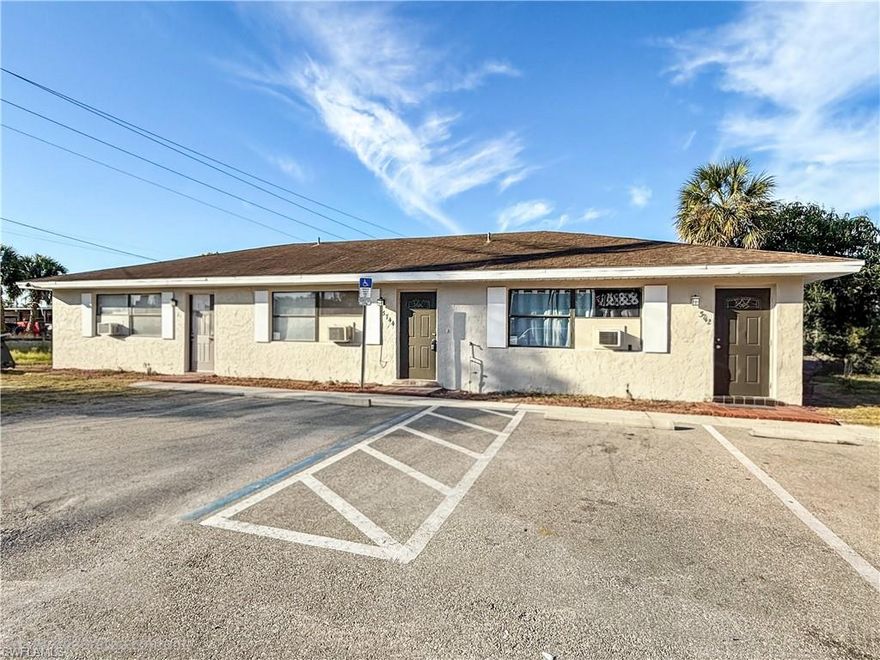 Finally, a Rental That Gets It Right – 2 Bed / 1 Bath + Washer & Dryer | 3744 Estelle Ave

Let’s keep this simple: this 2-bedroom, 1-bath triplex at 3744 Estelle Ave is a genuinely solid rental that doesn’t try too hard — and doesn’t need to.

Inside, the home feels fresh and taken care of thanks to new interior paint, while the fresh exterior paint gives the property that crisp, well-kept look you want pulling into the driveway. The kitchen comes with a pantry (because not everything should live on the counter), and yes — washer and dryer are included, which immediately puts this place ahead of half the listings you’ve seen.

Parking is refreshingly easy with additional guest parking, so friends can visit without sending you screenshots asking “is this spot okay?”

Pets are accepted, with restrictions on dangerous dog breeds — quick mention, no drama.

Now for the location perks, because they matter: you’re close to major roads, making commuting around Fort Myers straightforward. Downtown Fort Myers is just minutes away for dining, coffee, and weekend plans, and everyday essentials like grocery stores, restaurants, and shopping are right nearby. Basically, errands don’t turn into an event, and going out doesn’t require a game plan.

This is the kind of rental that works for real life — clean, comfortable, easy to maintain, and in a spot that keeps things convenient. No weird surprises, no overpromising, just a place that feels like a good decision the moment you move in.

Utilities: Tenant is responsible for all utilities.
Pet Policy: We warmly welcome your furry companions, with the exception of aggressive or dangerous dog breeds.