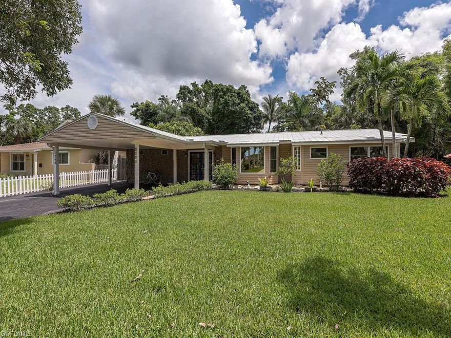 H.13494 - This recently updated three bedroom plus den/two bath single family pool home is located in the highly desirable family-friendly Lake Park Neighborhood. The home features an updated kitchen with new stainless-steel appliances, quartz counter tops, and tiled back splash. In addition, you will find wood and tile flooring going throughout the home with two sets of french doors from different rooms that lead out to your screen enclosed pool and outdoor living area. This home has been perfectly situated on .23 acres so that one will have plenty of room to enjoy the front and back beautifully landscaped yard. From this location, you can take the family on a short stroll to 5th Ave., Naples Zoo, SWFL Conservancy, Fleischmann Park, Coastland Mall or one of Naples Beautiful Beaches!