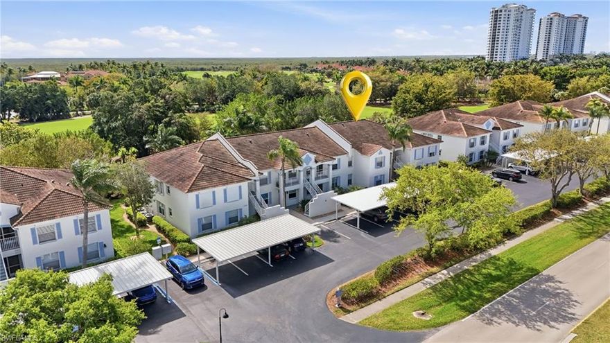Bright, first floor 3 bedroom, 2 bath condo in desirable Marco Shores — an end unit that feels like a private retreat. Spacious, sun filled living areas and large windows flood the home with natural light. Enjoy quiet mornings and serene views as the unit backs up to lush, tropical vegetation, providing added privacy and a peaceful backdrop. Excellent location with easy access to both Marco Island and Naples beaches, dining, shopping and Gulf Coast recreation. Well maintained community and convenient first floor living make this an ideal year round residence or seasonal escape. Don’t miss this rare end-unit opportunity in Marco Shores!