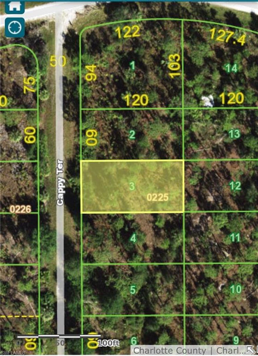 Situated among established trees in the highly desirable Tropic Gulf Acres, this lot provides a rural ambiance while remaining conveniently near the amenities of Punta Gorda. Construct your ideal home and relish the experience! An adjacent lot is also available for purchase.